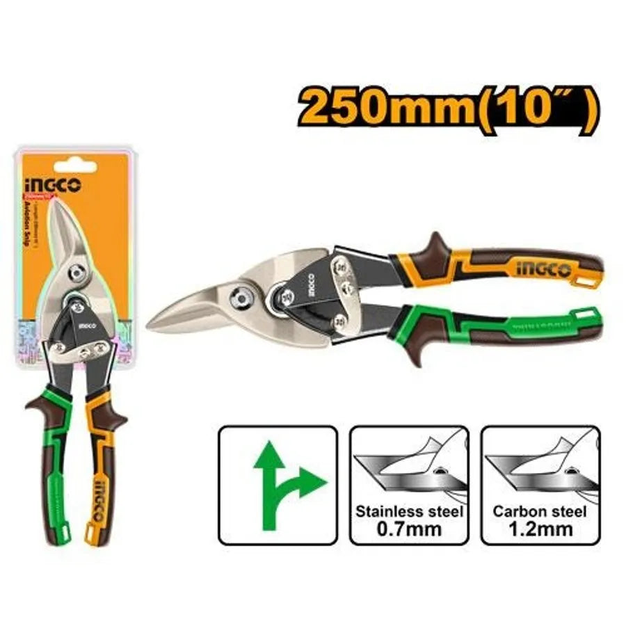 Aviation Snip 10" (Right) - INGCO